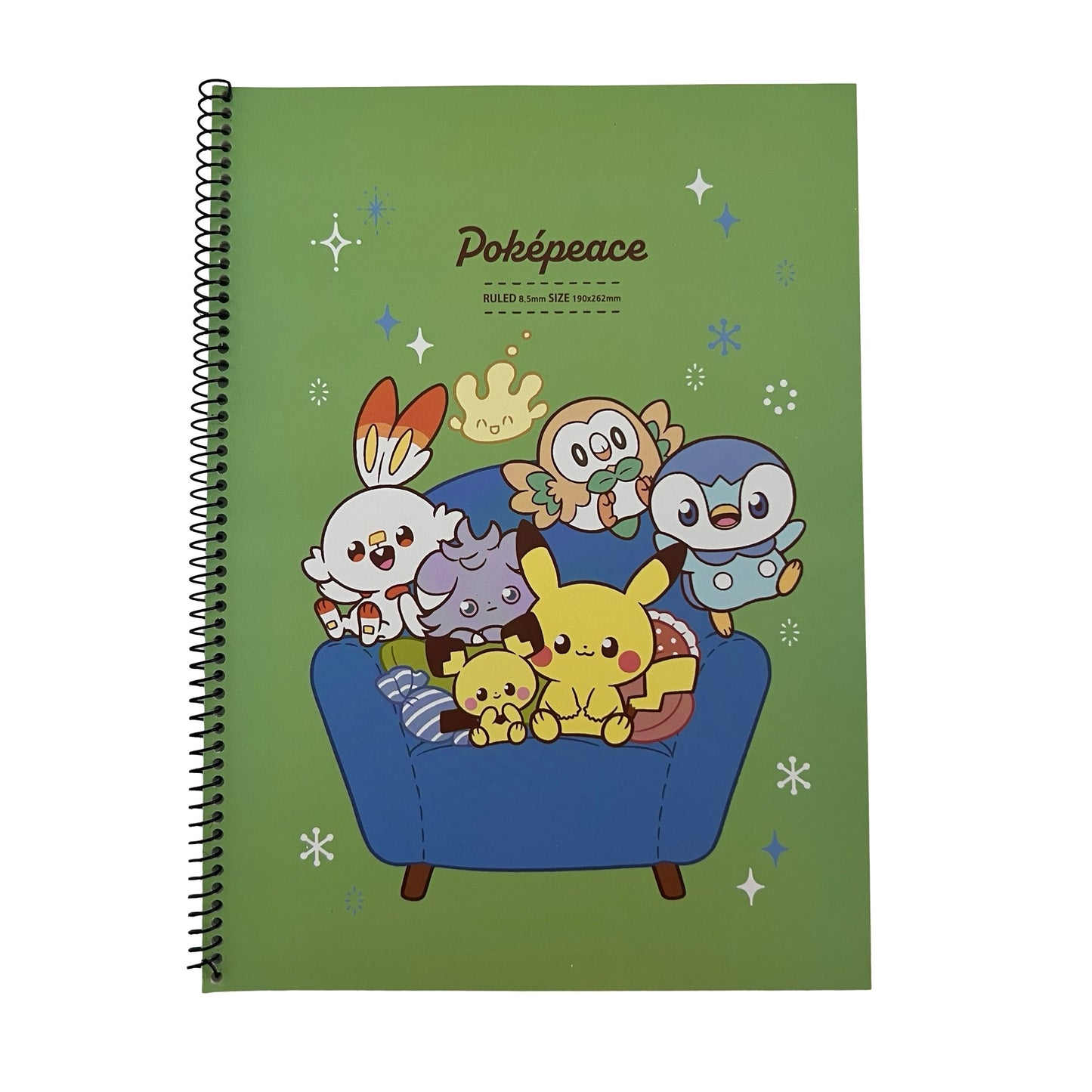 Pokémon Peaceful Place Spiral Notebook