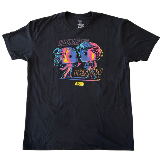 Pre-Owned Star Wars x Funko Han & Leia Tee