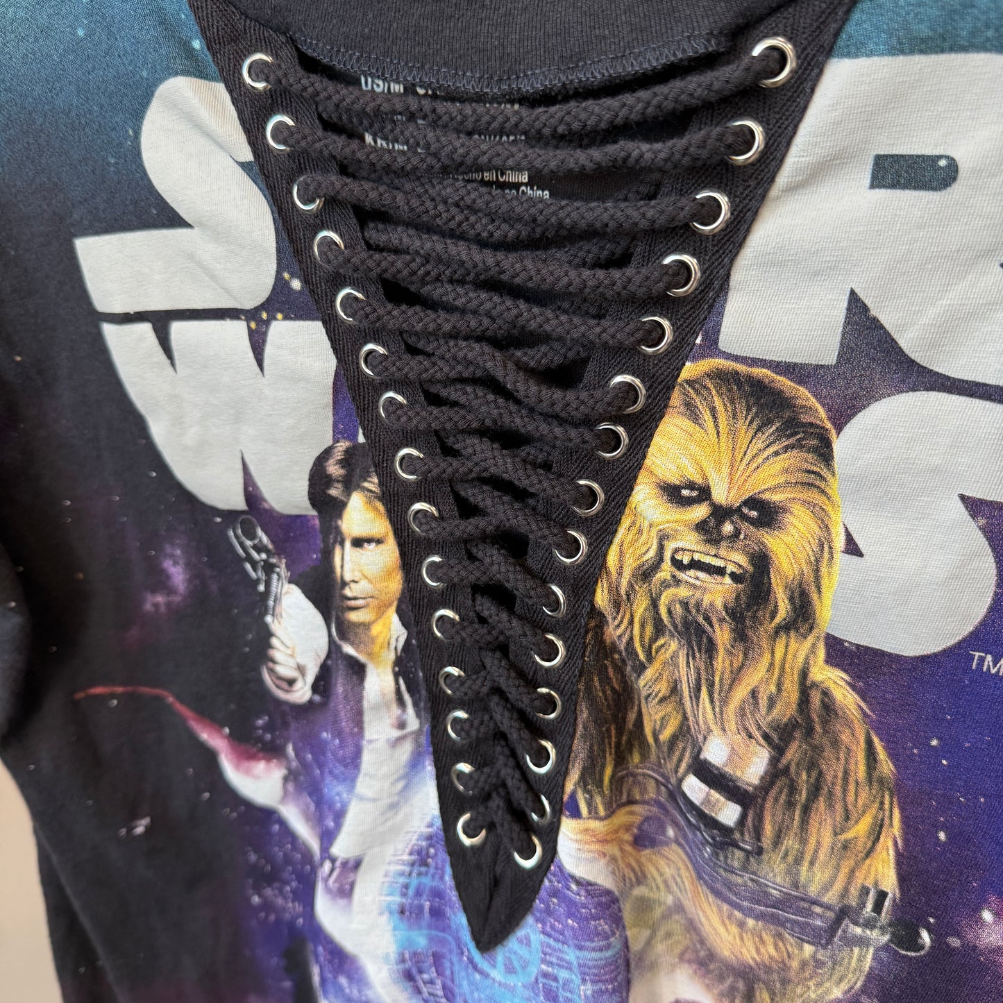 Pre-Owned Star Wars Lace Up Tee