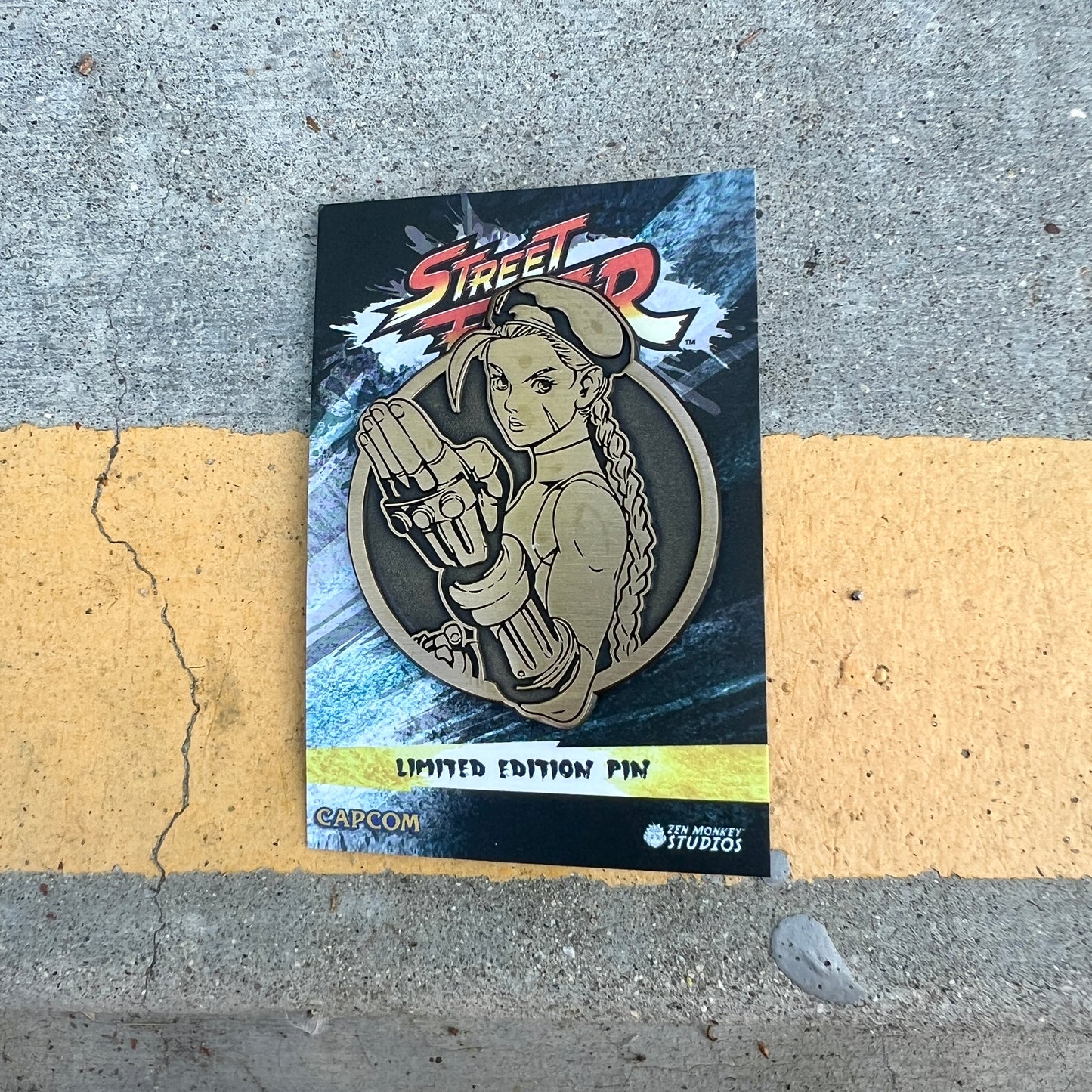 Street Fighter Emblem Collectible Pin