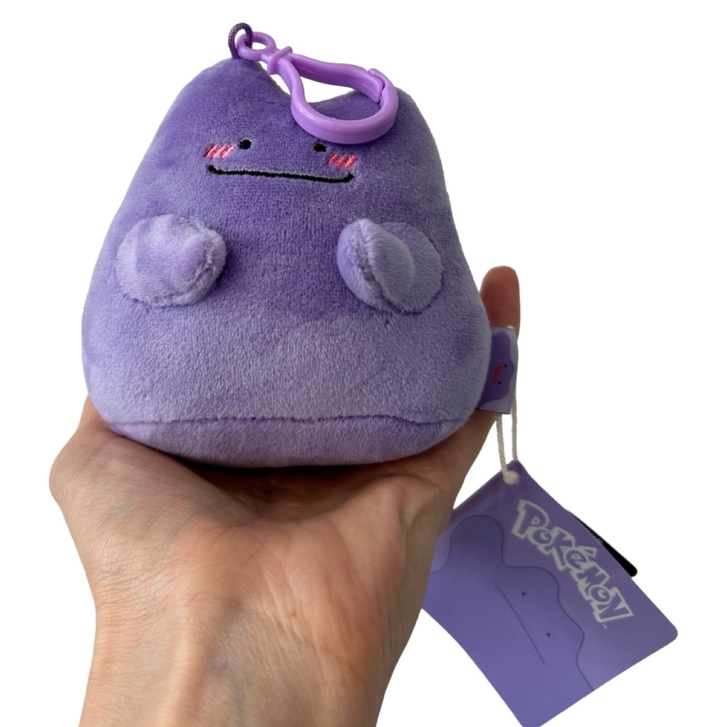 Pokémon Blushing Ditto Mascot Clip