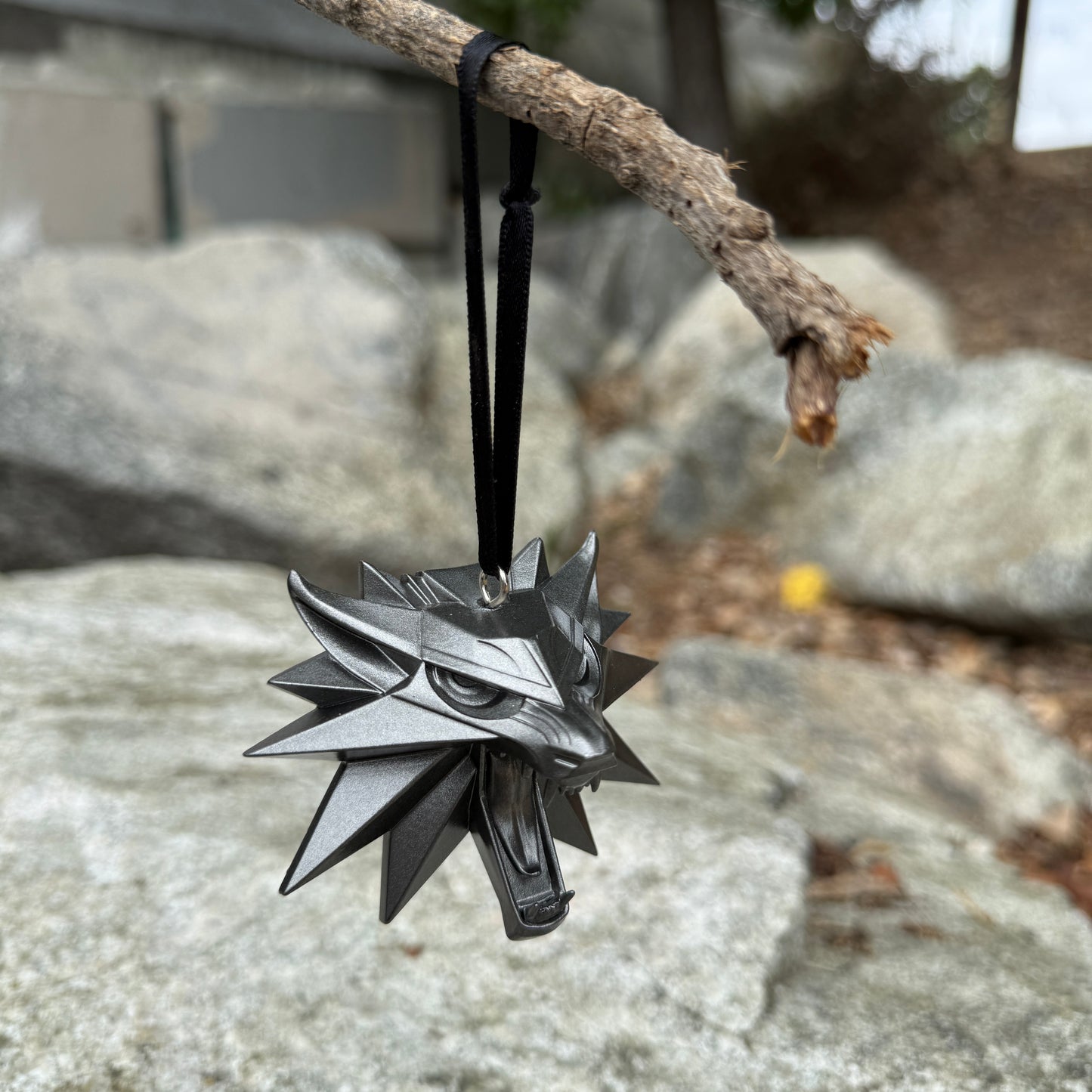The Witcher Wolf Medallion Ornament