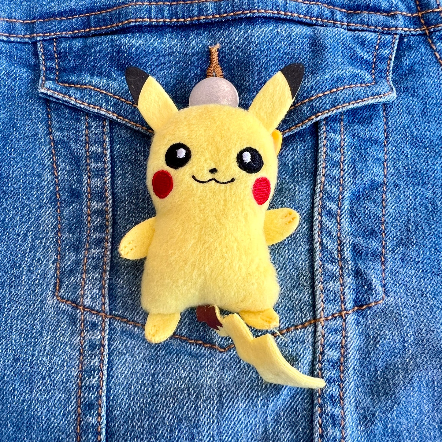 Pokémon Pikachu Plush Badge