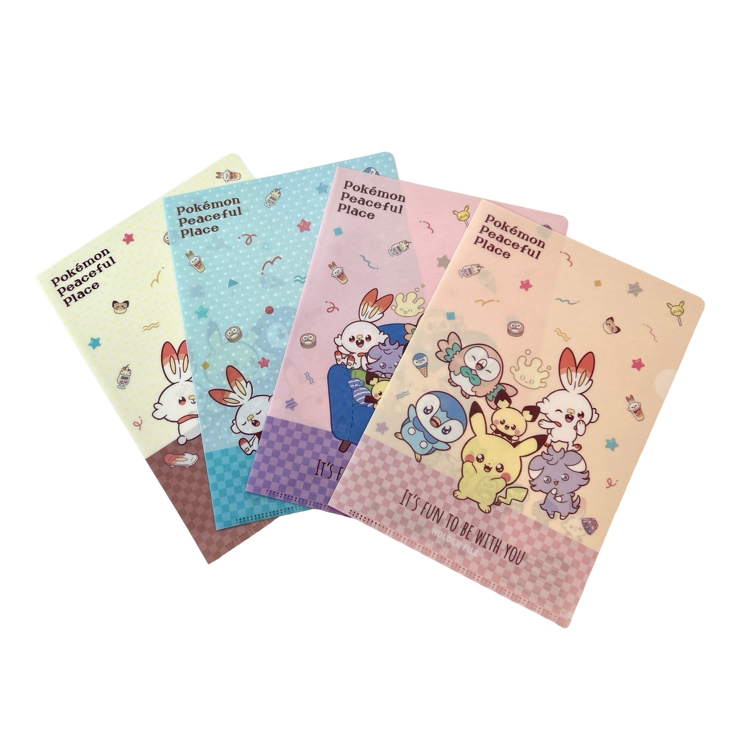 Pokémon Peaceful Place Clear File Folder