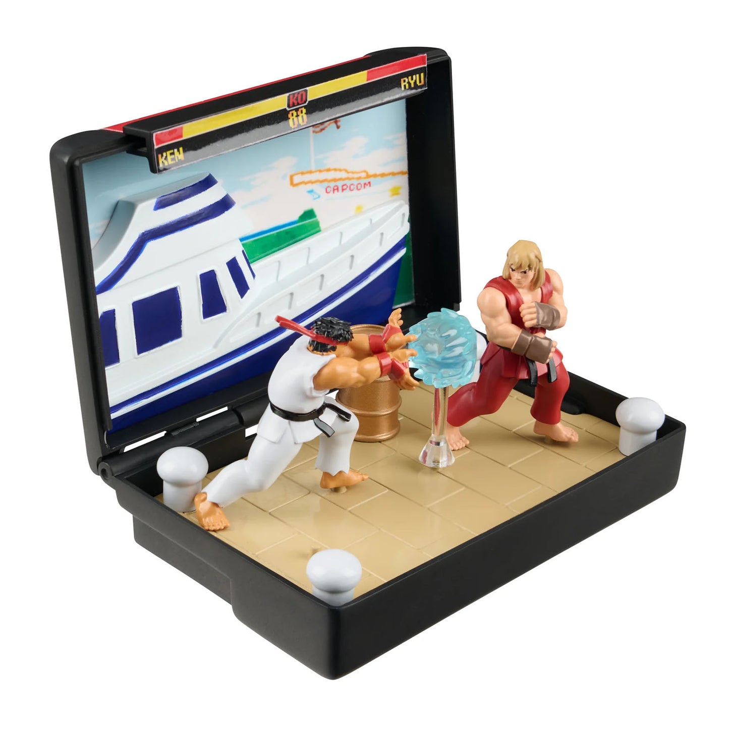 Console Heroes - Street Fighter II Ken Stage Diorama
