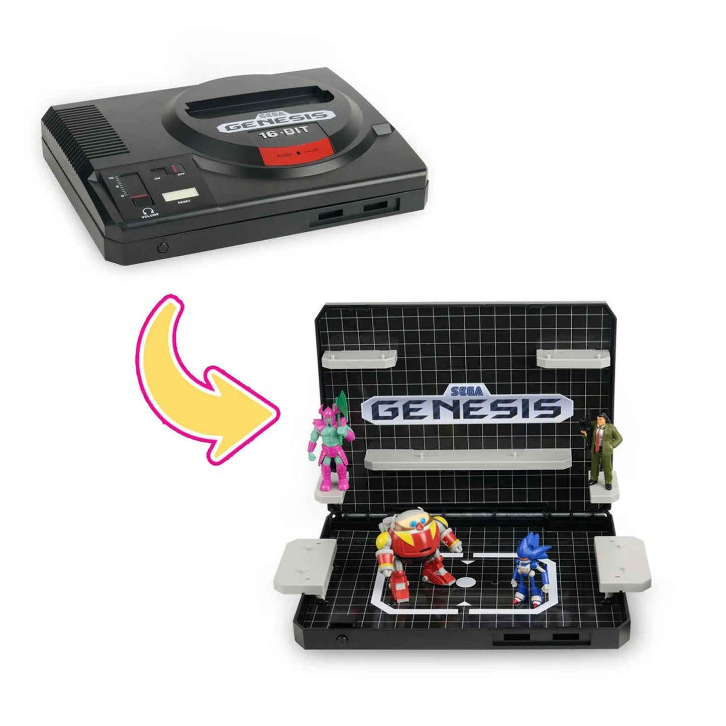 Console Heroes - Sega Genesis Super Villain Diorama Playset