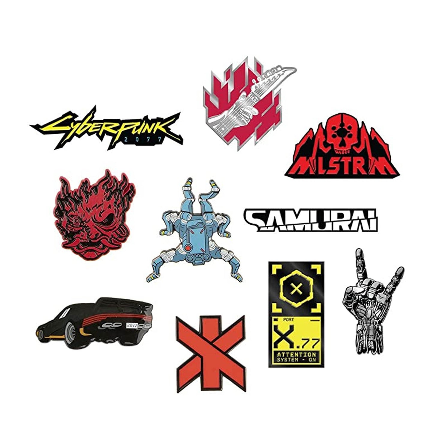 Cyberpunk 2077 Blind Box Enamel Pin