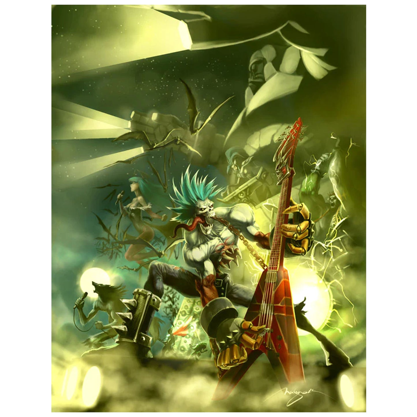 Darkstalkers Tribute