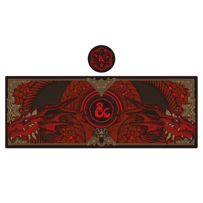 Dungeons & Dragons Desk Mat Coaster Set