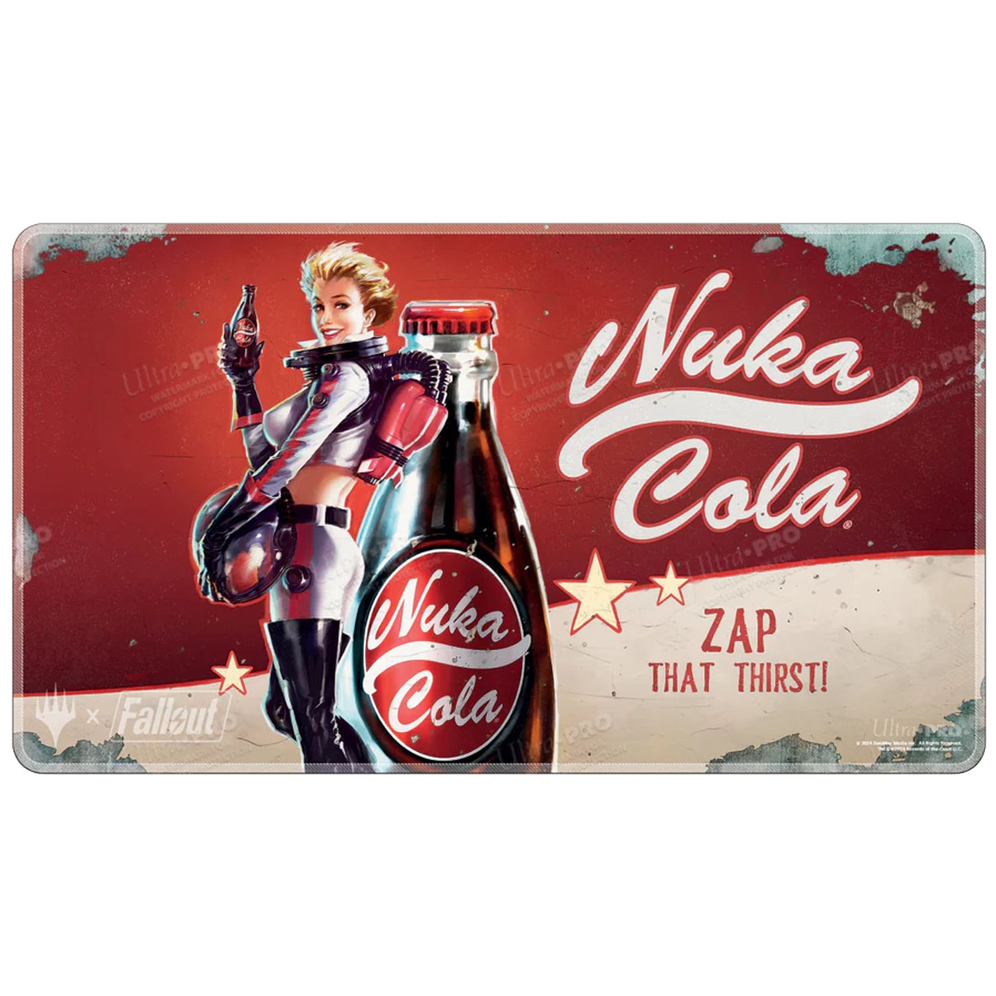 Fallout Nuka Cola Holofoil Gaming Mat