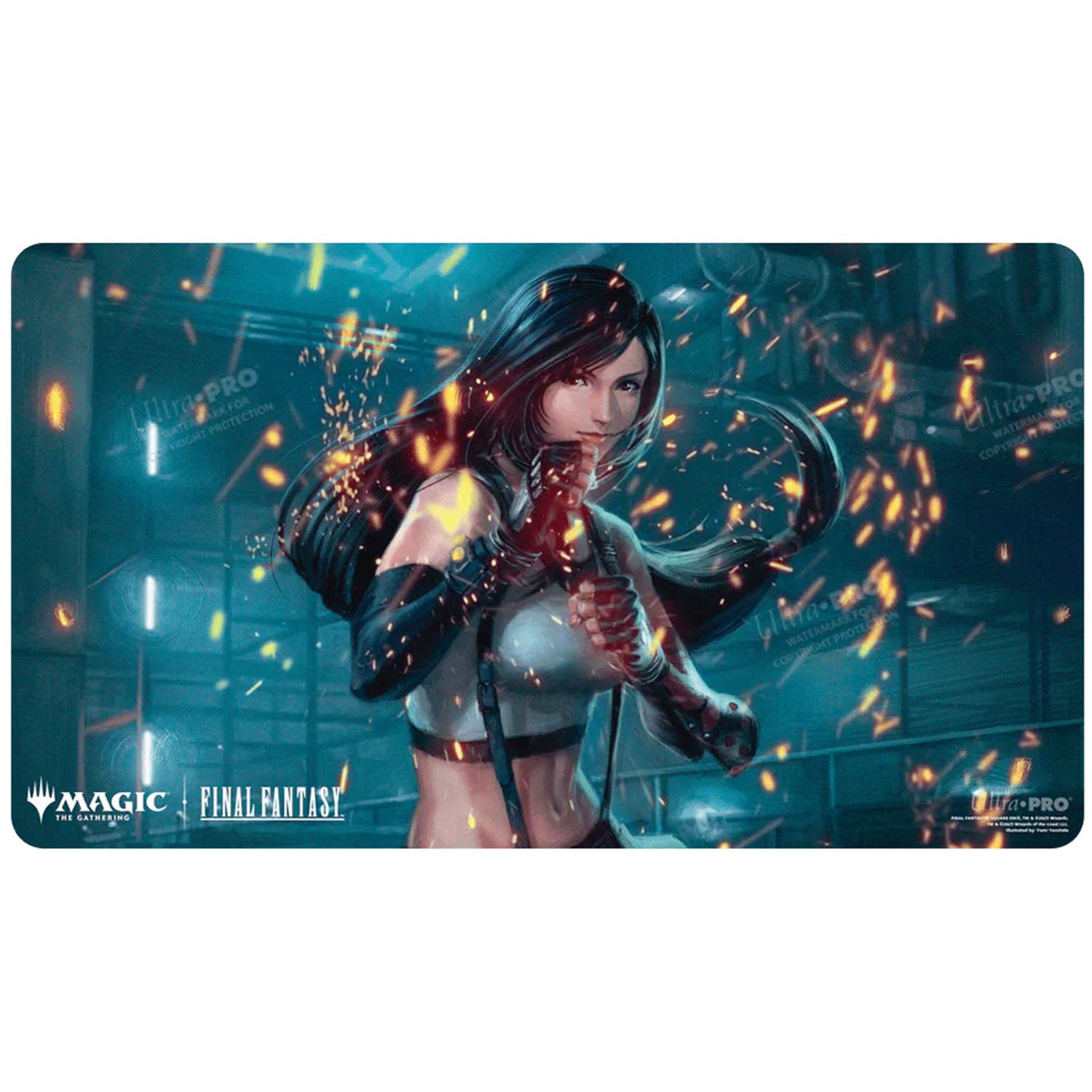 FINAL FANTASY ファイナルファンタジー7 ティファ　プレイマット Final Fantasy 7 Tifa Gaming Mat – GeekyGlamorous