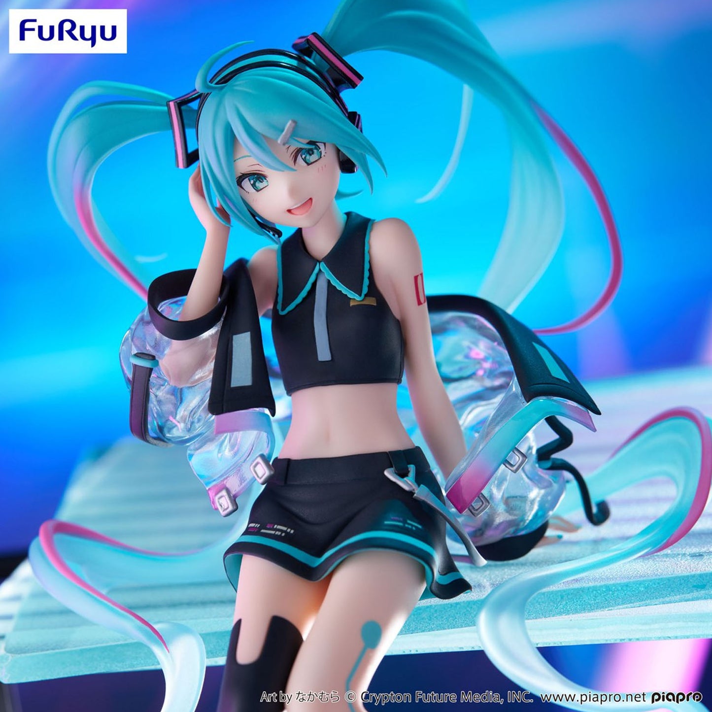 Hatsune Miku Neon Cyber Noodle Stopper Figure