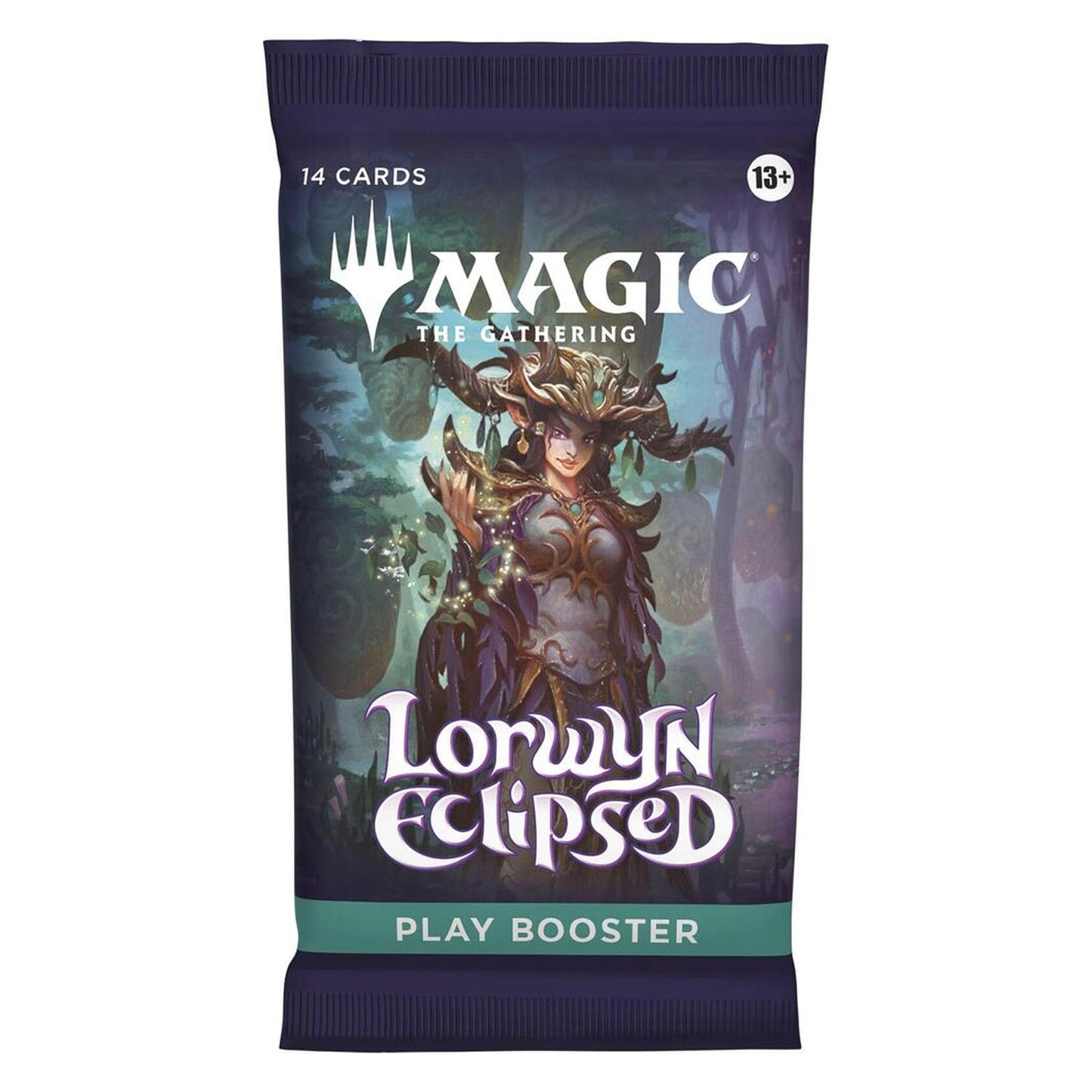 MAGIC: THE GATHERING Lorwyn Eclipsed play booster pack on a white background