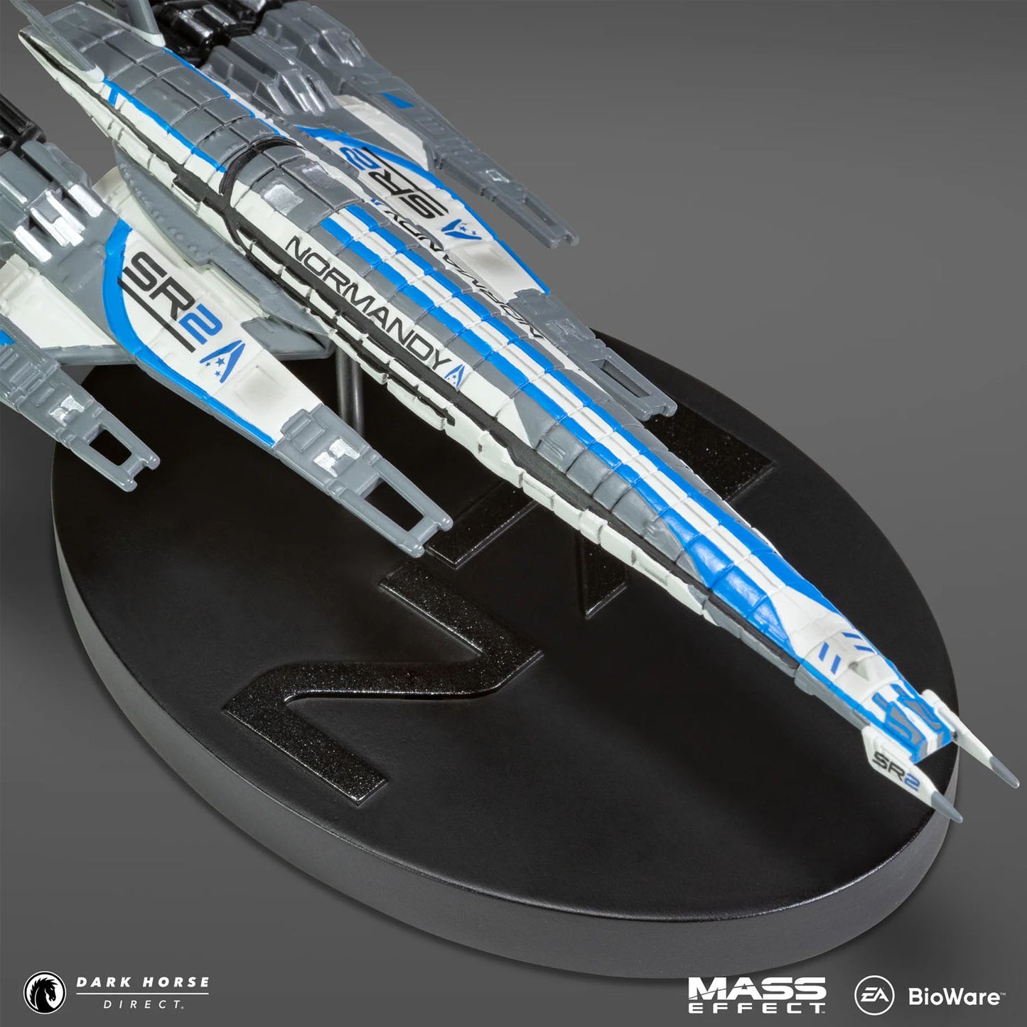 Model of the Normandy SR-2 ship from the video game series Mass Effect