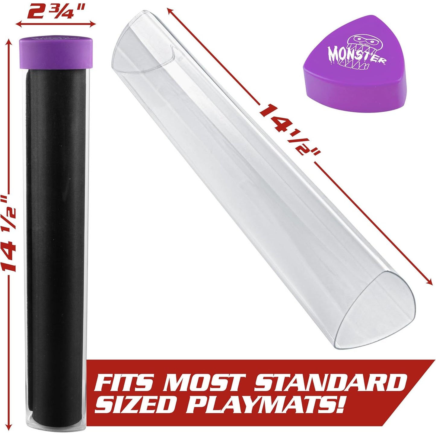 Playmat Storage Tube - Purple