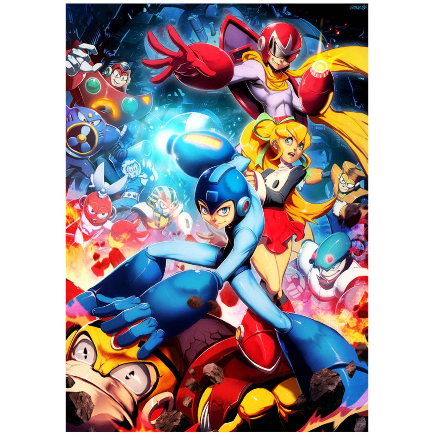 Mega Man Tribute