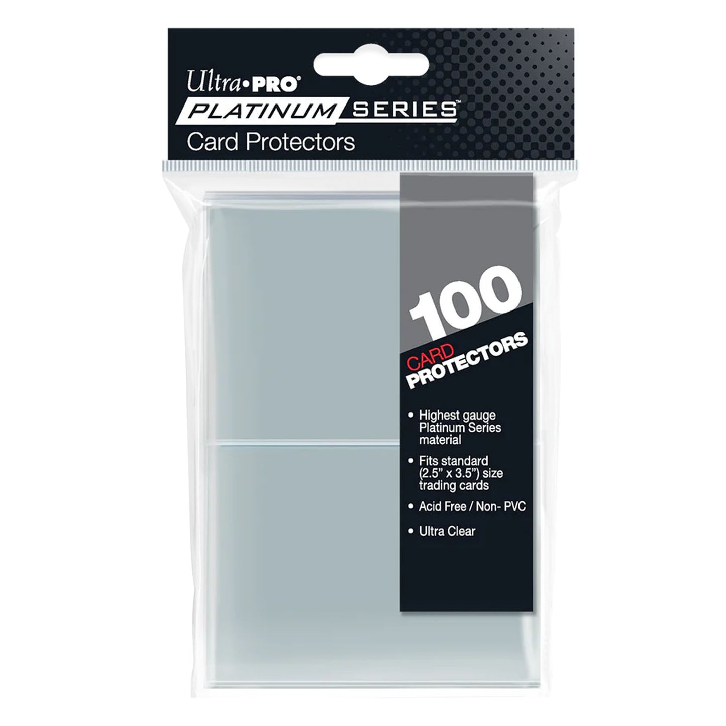 Platinum Series Card Protector Sleeves - 100pcs