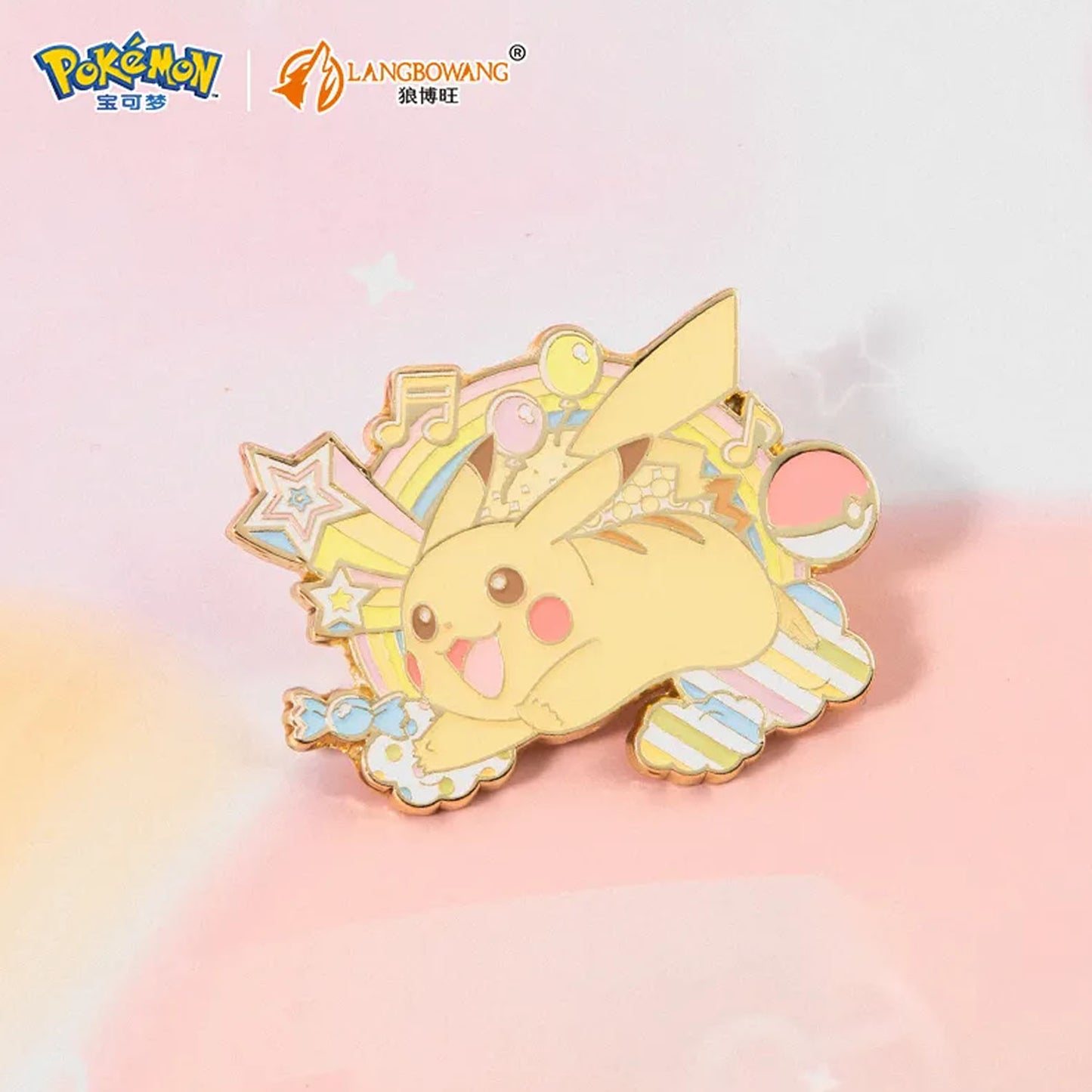 Pokémon Nijiiro POP Rainbow Series Pin