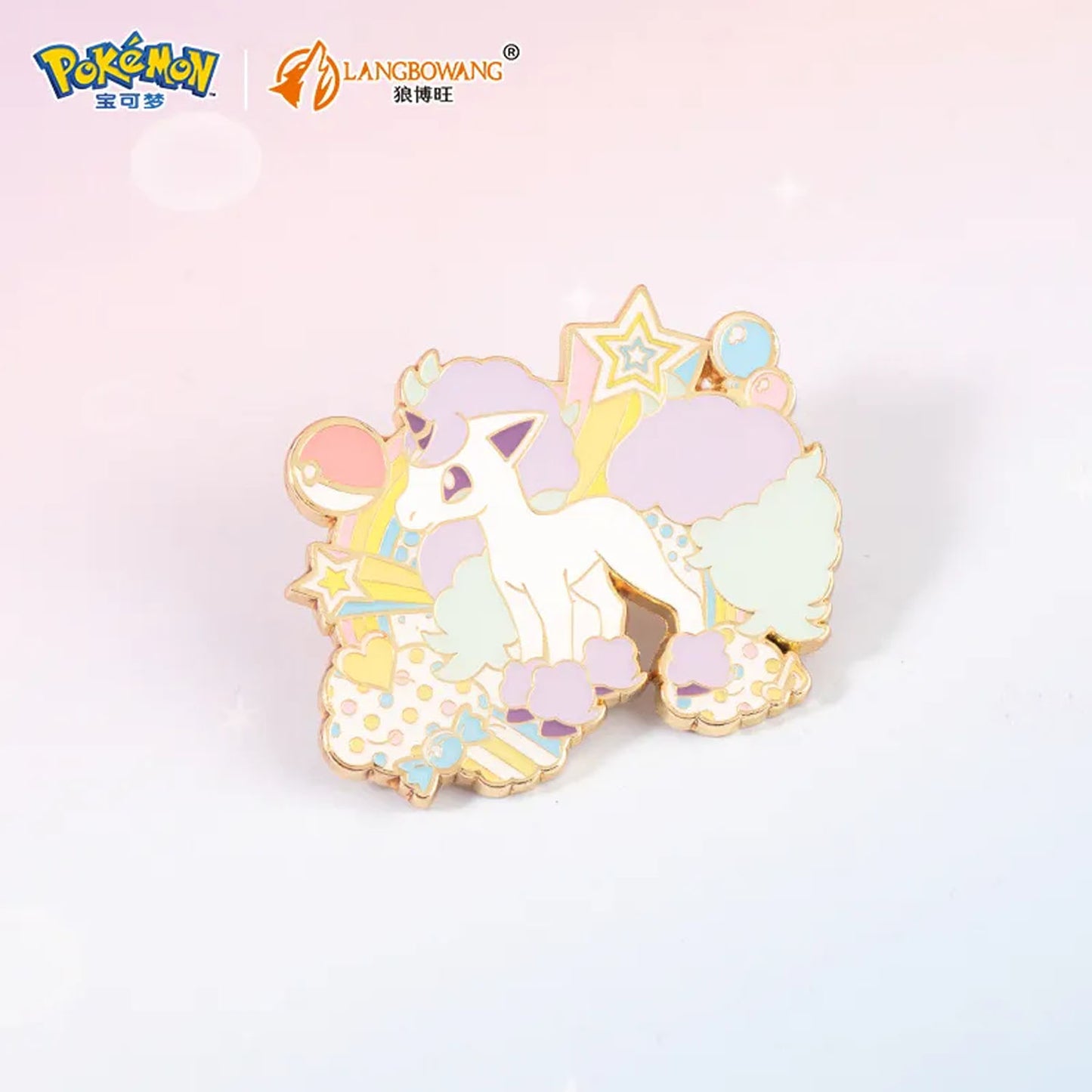 Pokémon Nijiiro POP Series Pin
