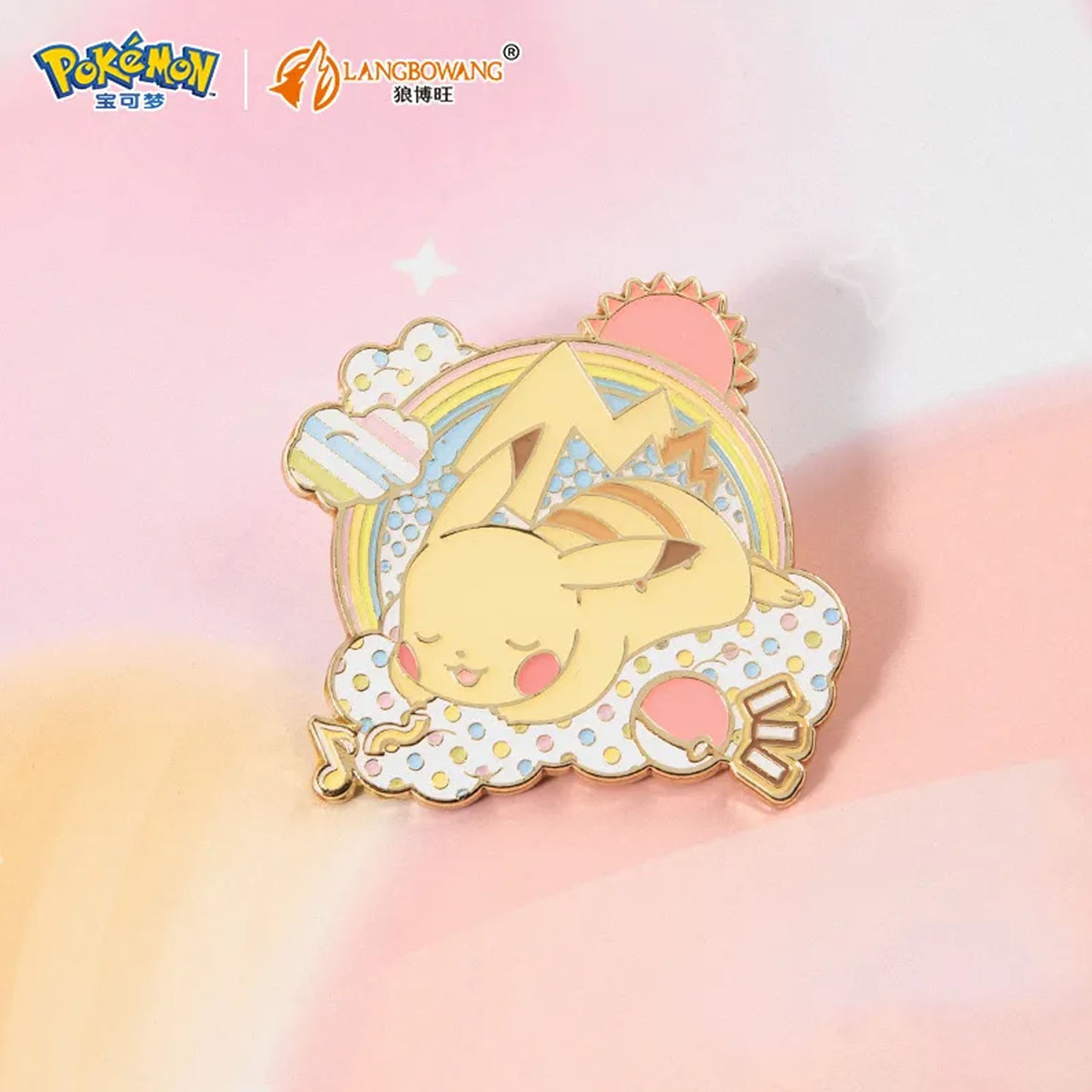 Pokémon Nijiiro POP Rainbow Series Pin