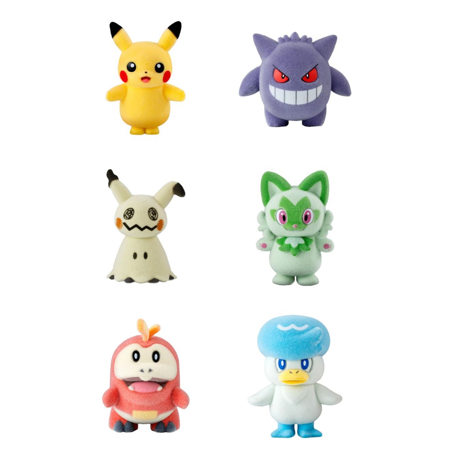 Pokémon Poké-Mofu Flocked Figure