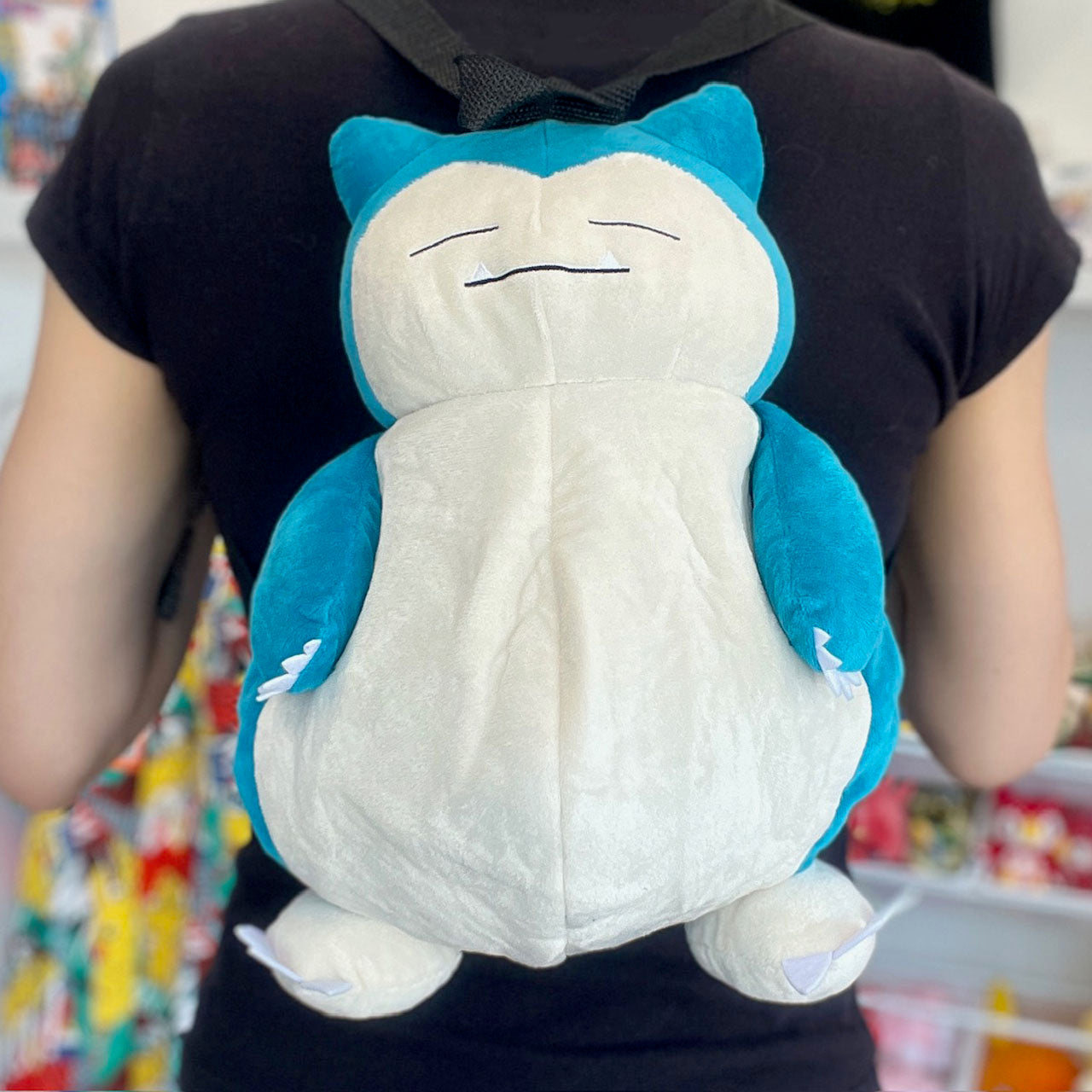 Pokemon snorlax plush backpack hotsell