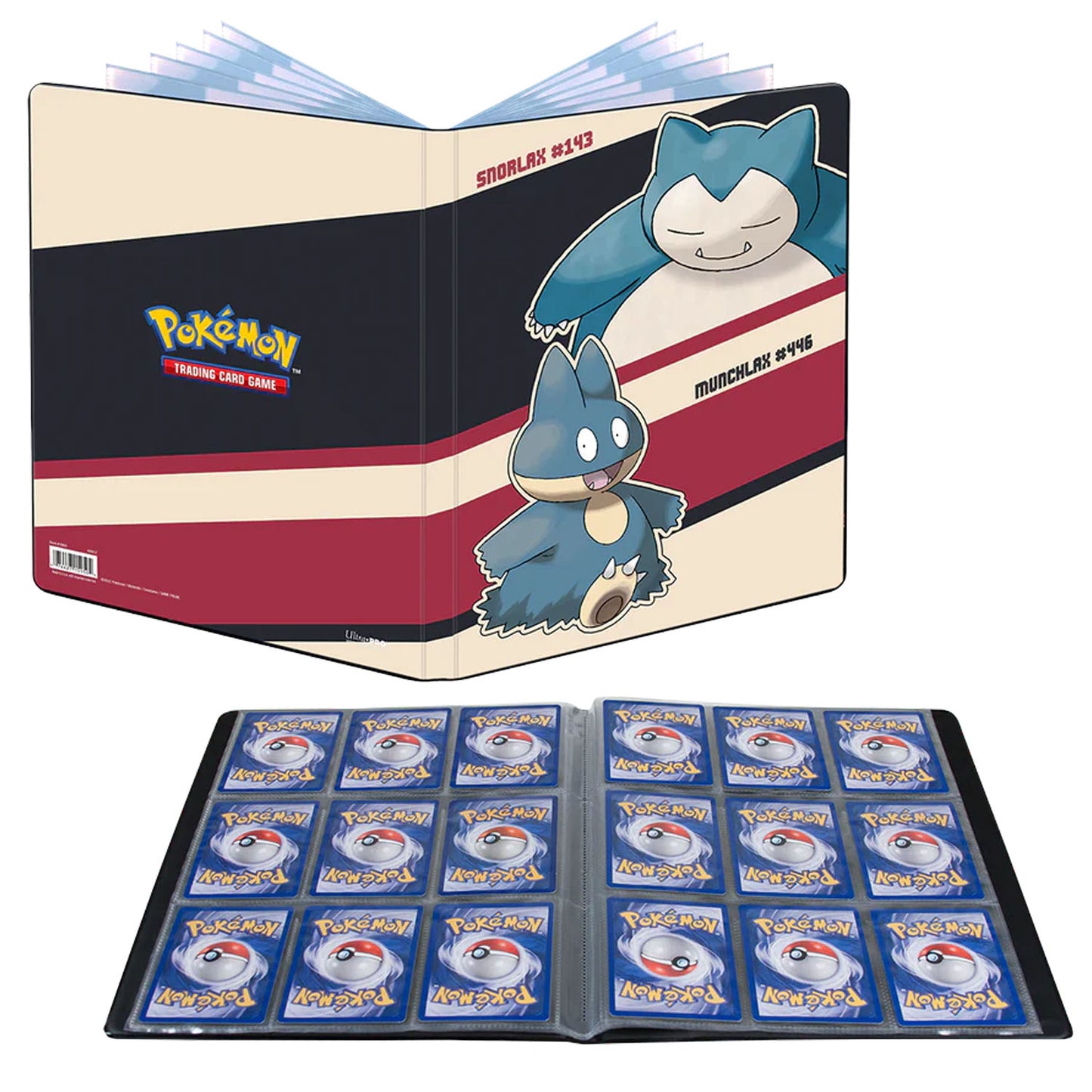 Pokémon Snorlax Munchlax Card Folio