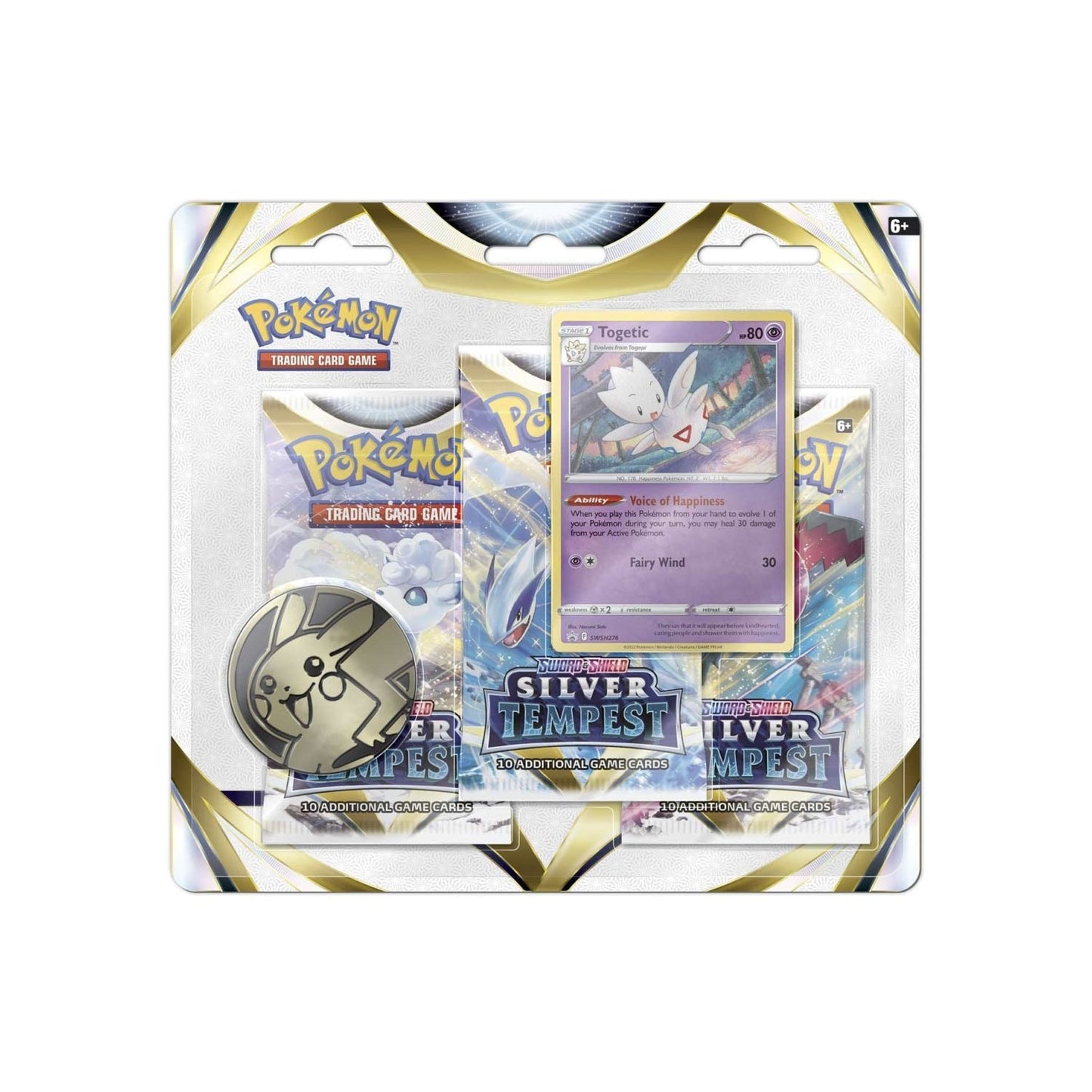 Pokémon TCG: Silver Tempest 3-Pack Booster Pack