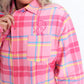 Princess Peach Unisex Flannel Shirt