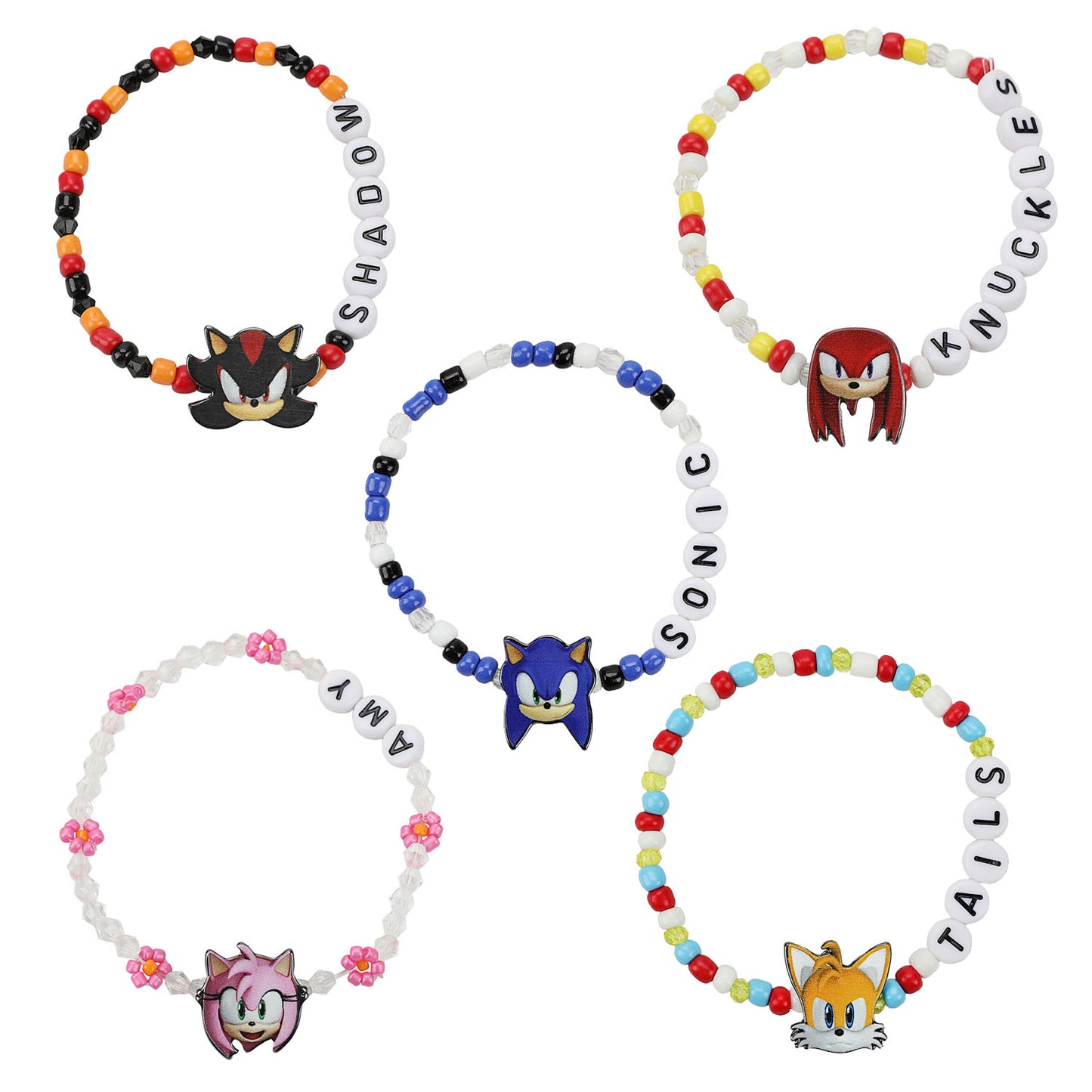 Sonic the Hedgehog Friendship Bracelet Set