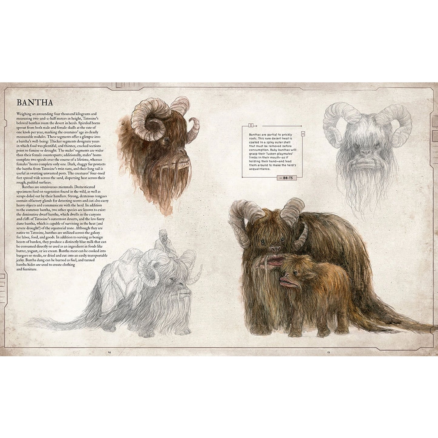 Star Wars Bestiary Vol. 1 Book