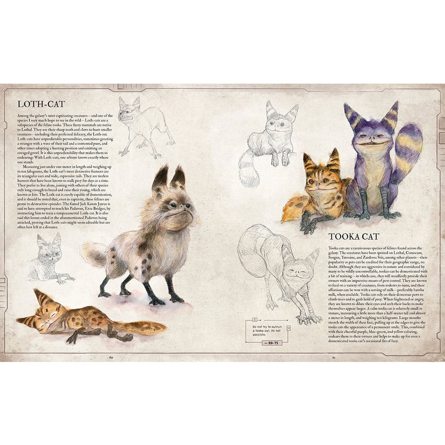 Star Wars Bestiary Vol. 1 Book