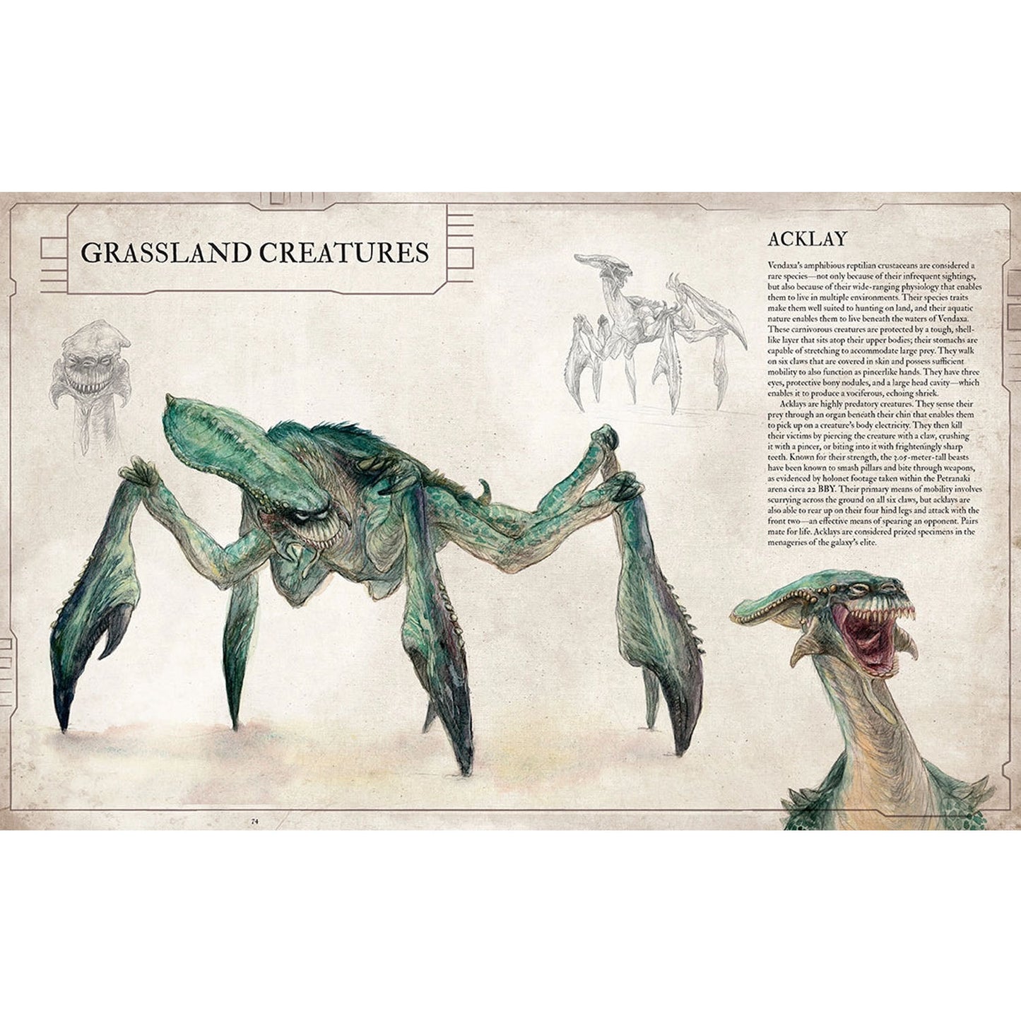 Star Wars Bestiary Vol. 1 Book