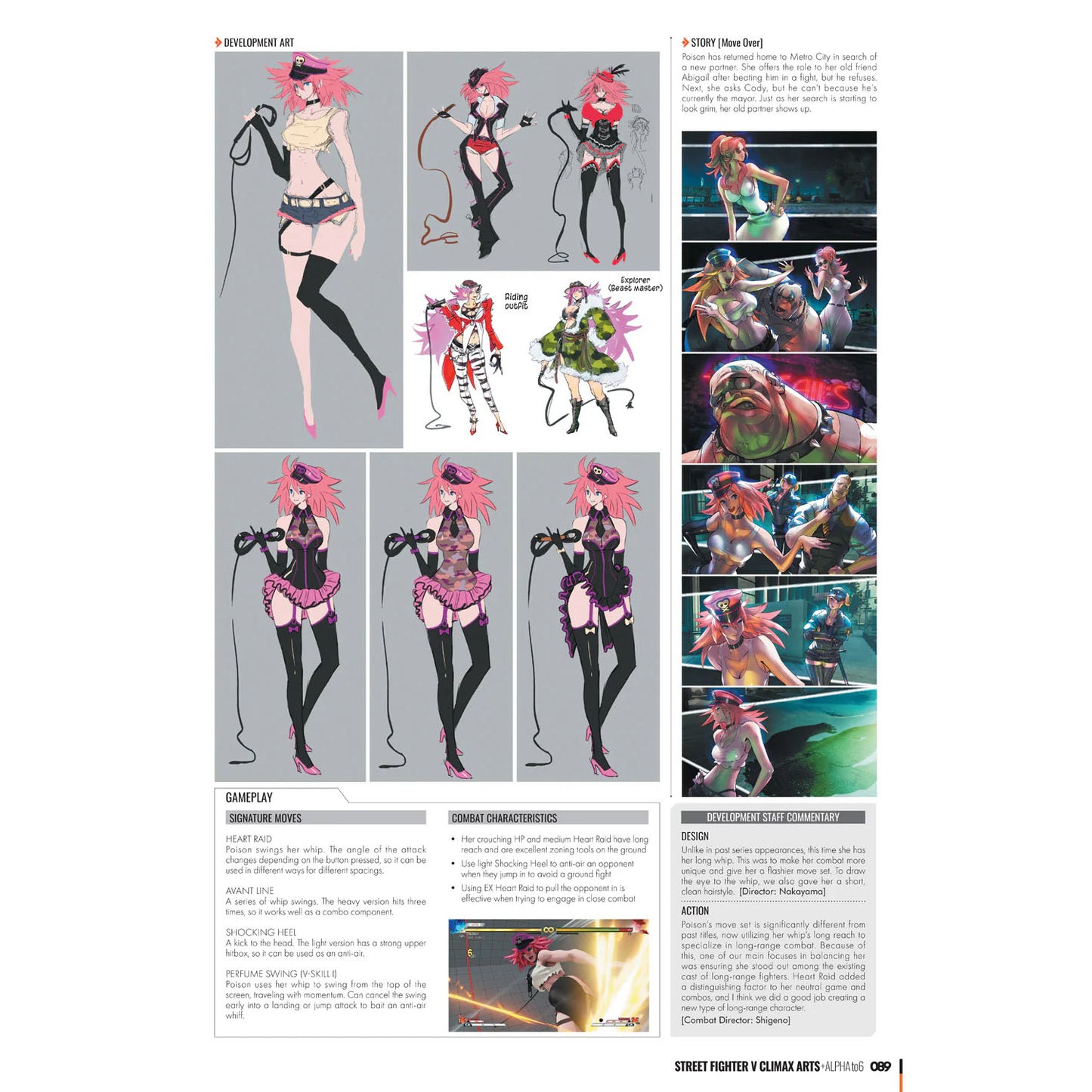 Street Fighter V: Climax Arts + Alpha to 6