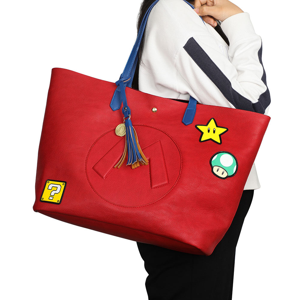 Super Mario Icons Tote