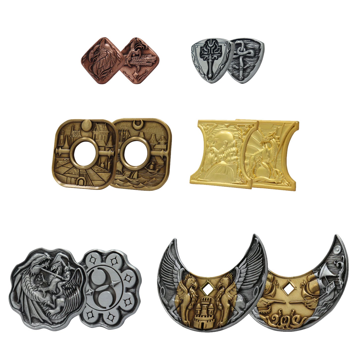 Dungeons & Dragons Waterdeep Collectible Coin Set