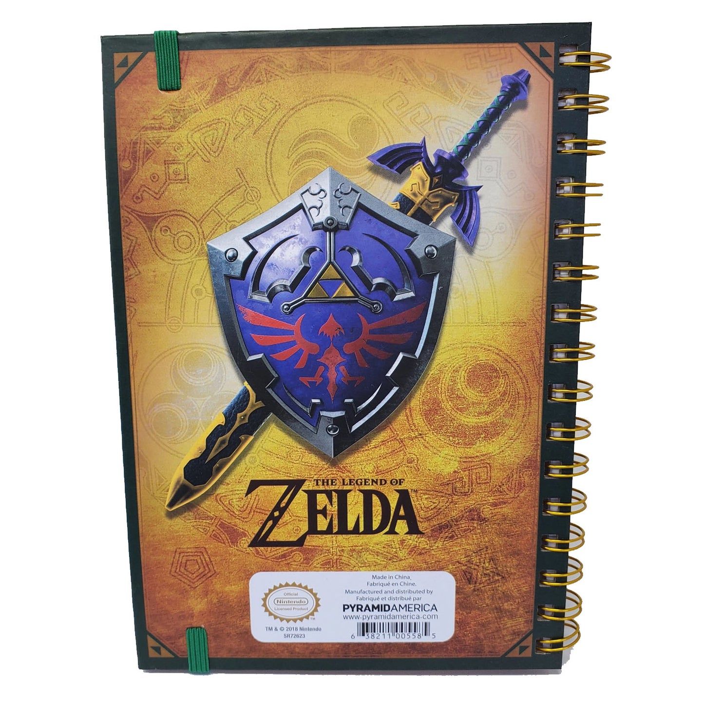 Legend of Zelda 3D Spiral Notebook