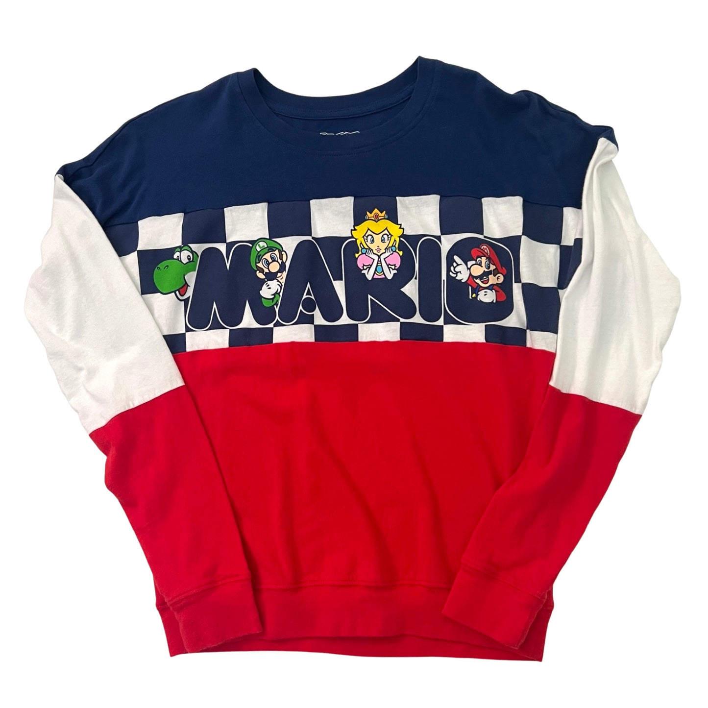 Pre-Owned Super Mario Colorblock Pullover