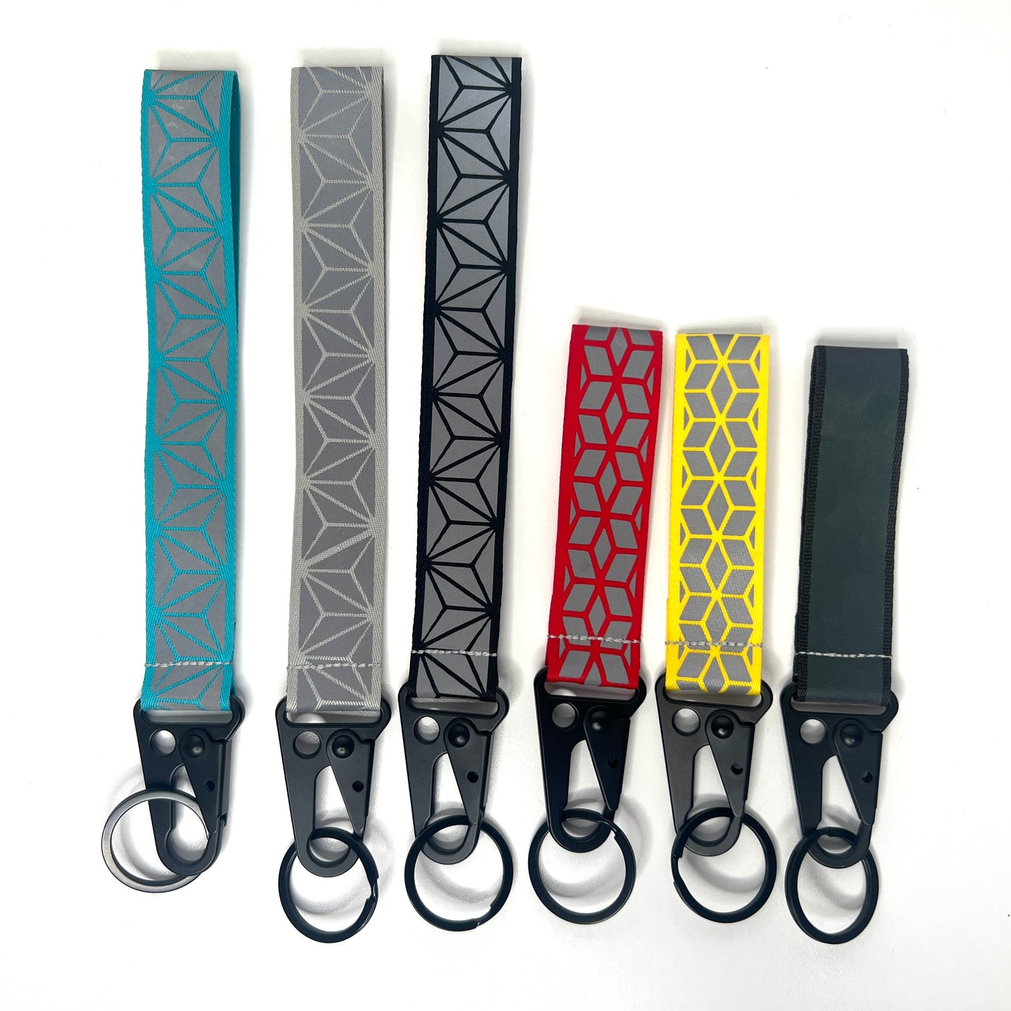 Neotropolis Cyberpunk Reflective Keychain Strap
