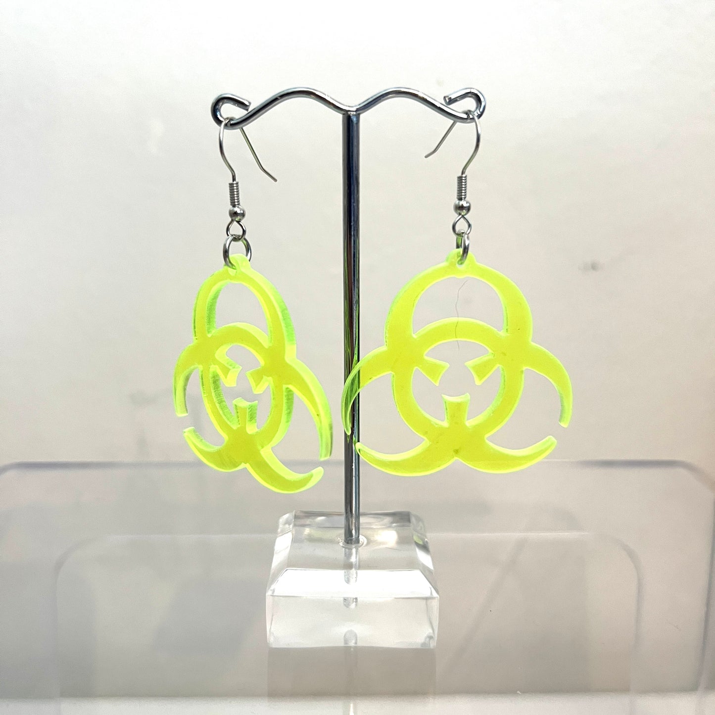 Biohazard Earrings