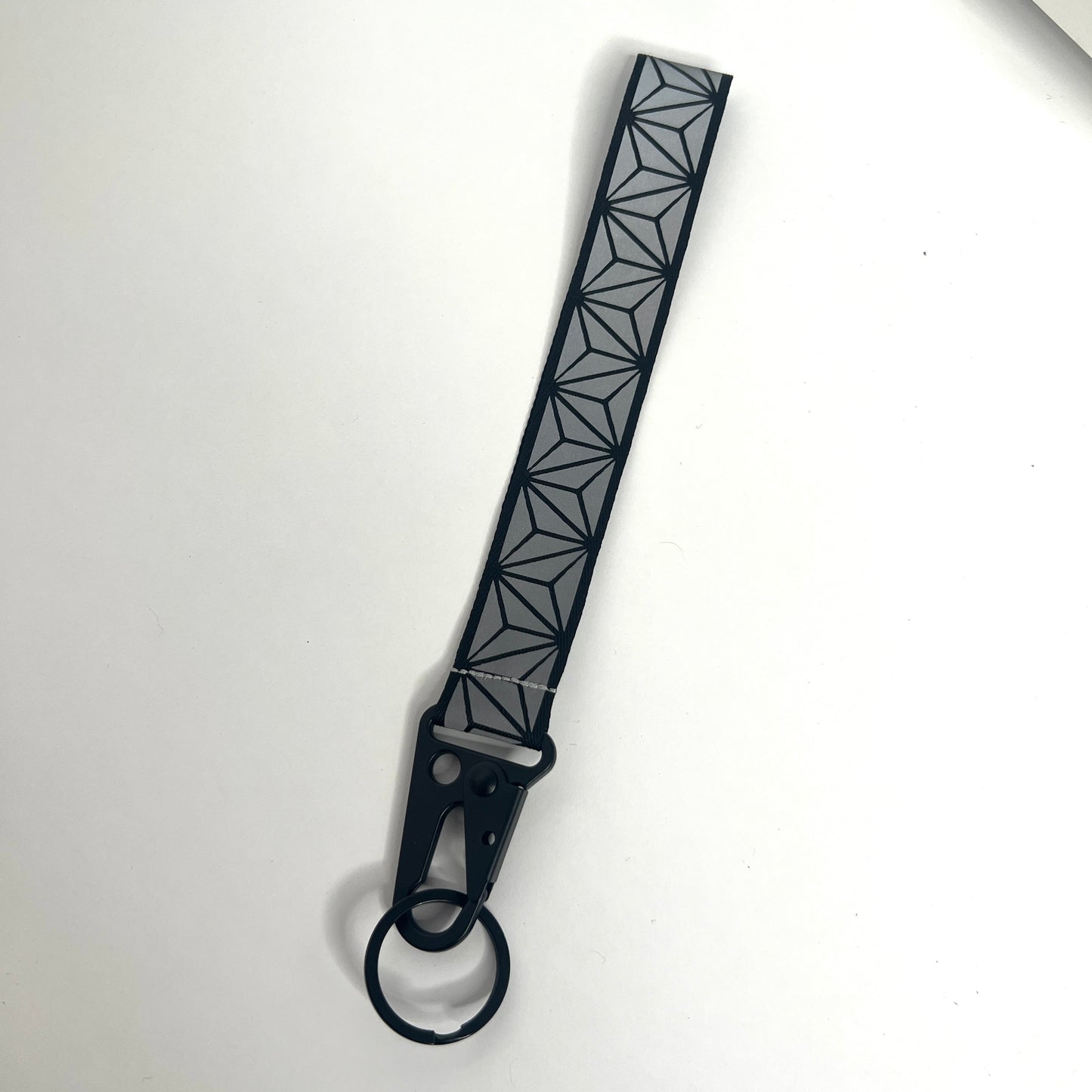 Neotropolis Cyberpunk Reflective Keychain Strap