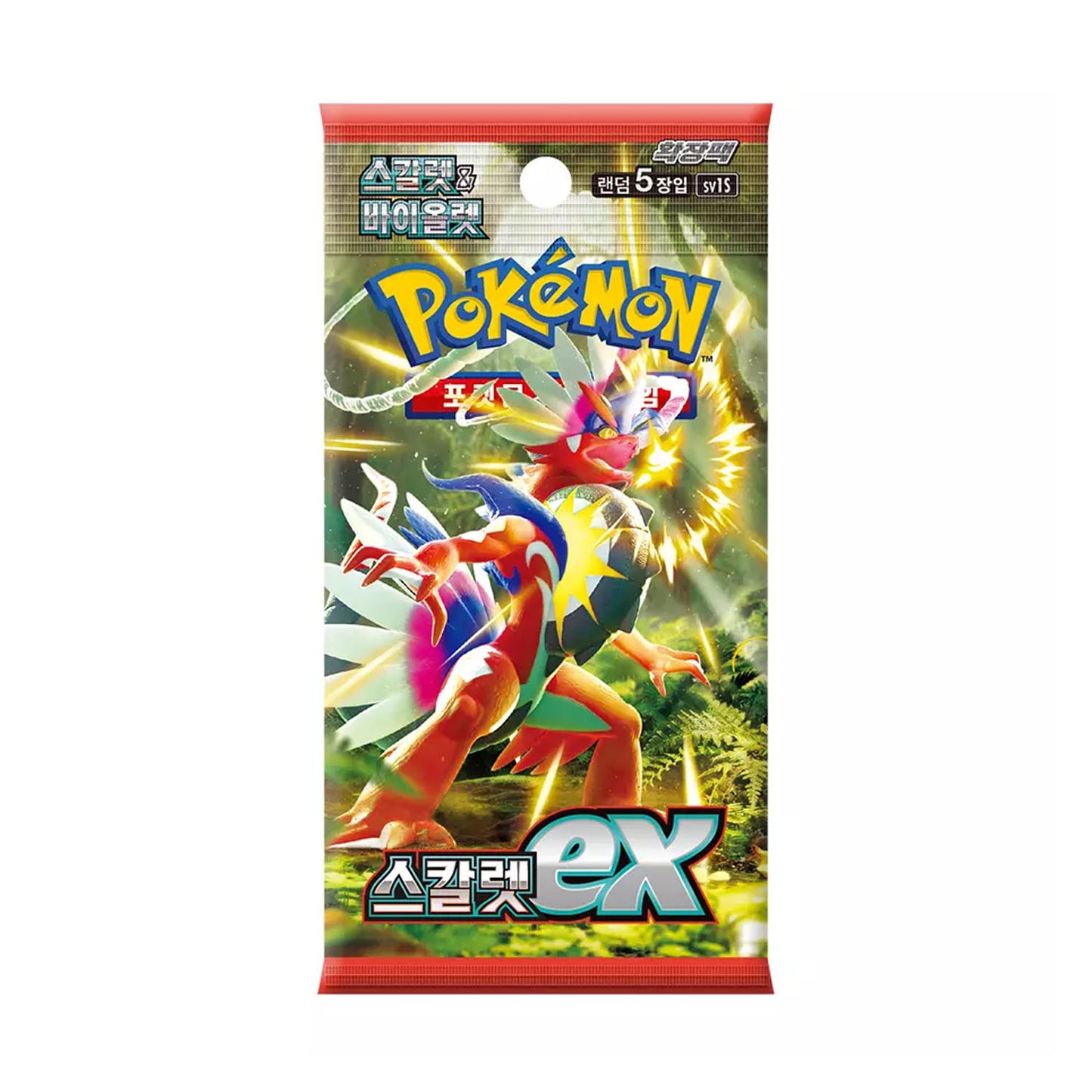Pokémon TCG: Scarlet ex Booster Pack (Korean)