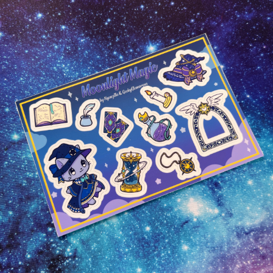 Moonlight Magic Sticker Sheet