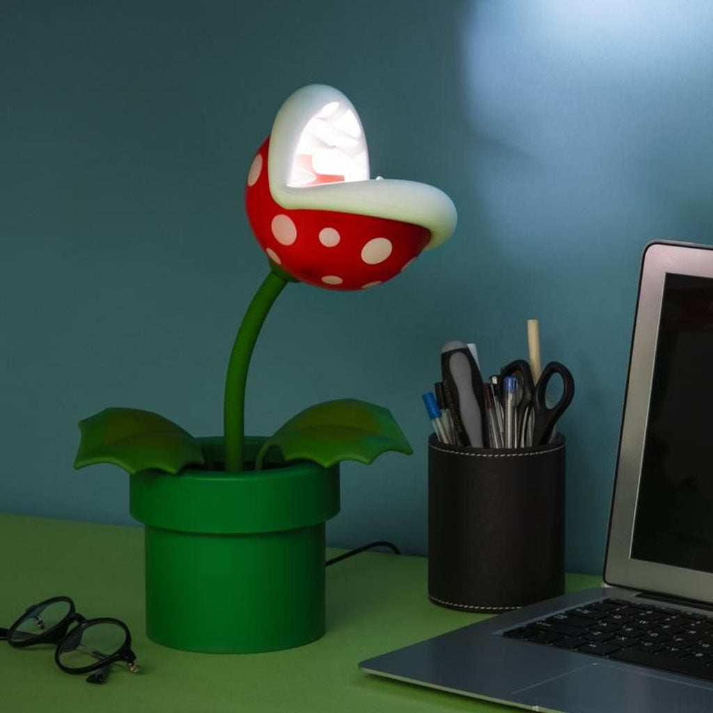 Super Mario Piranha Plant Posable Lamp