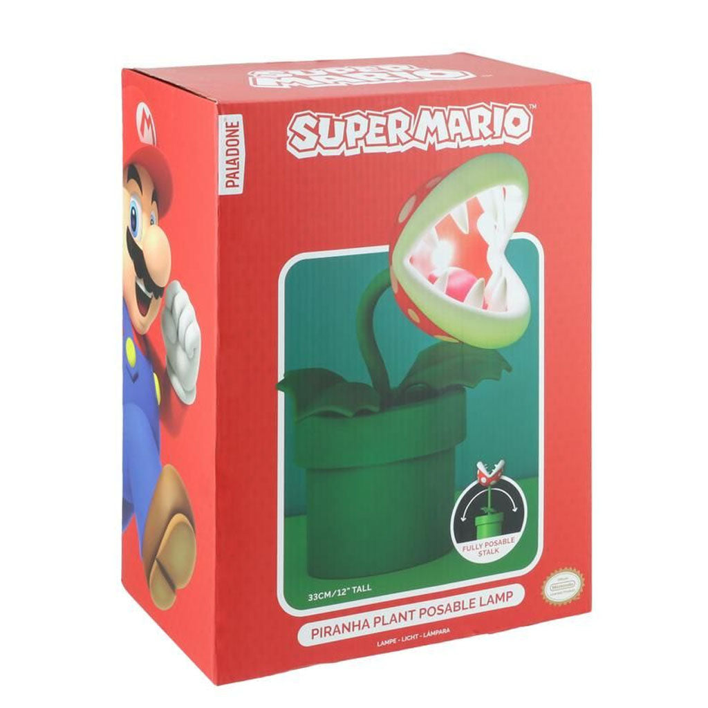 Super Mario Piranha Plant Posable Lamp