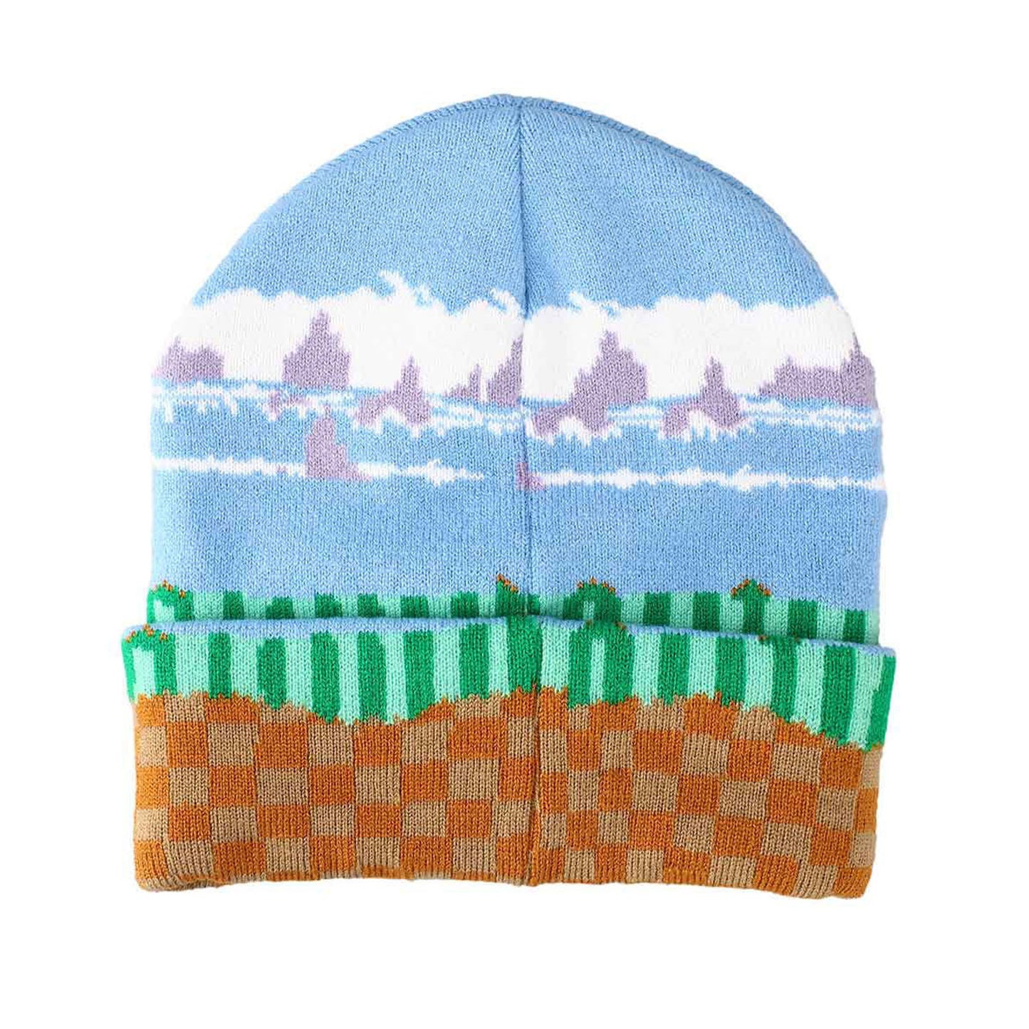 Sonic Greenhill Zone Embroidered Beanie