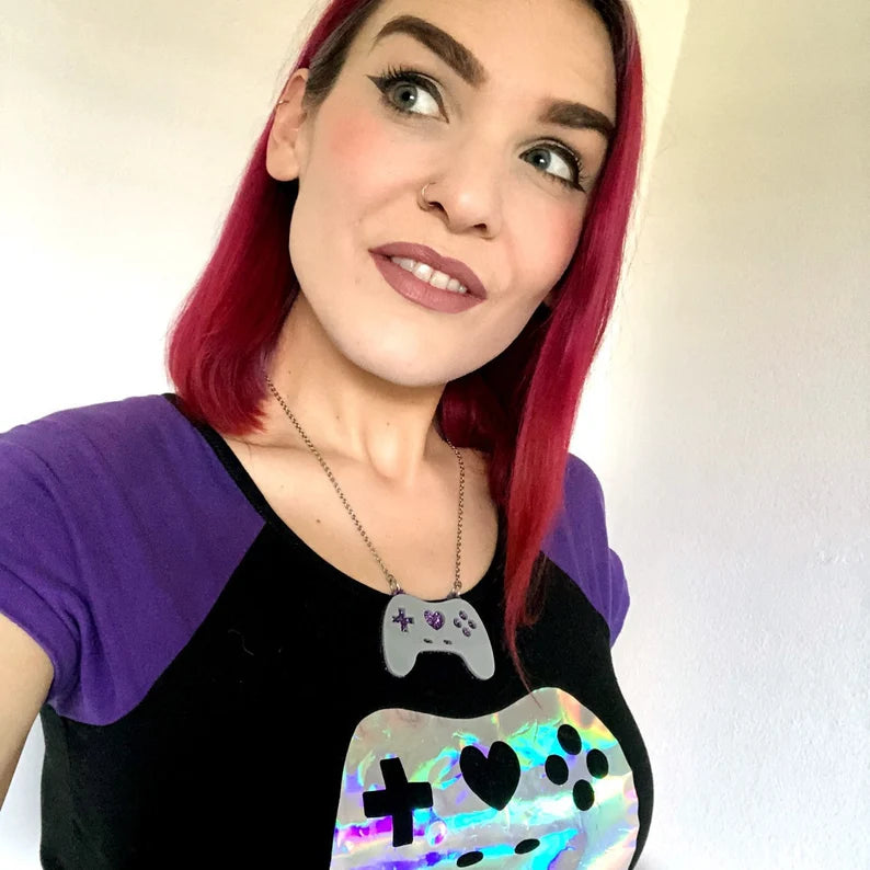 GeekyGlamorous Retro Necklace