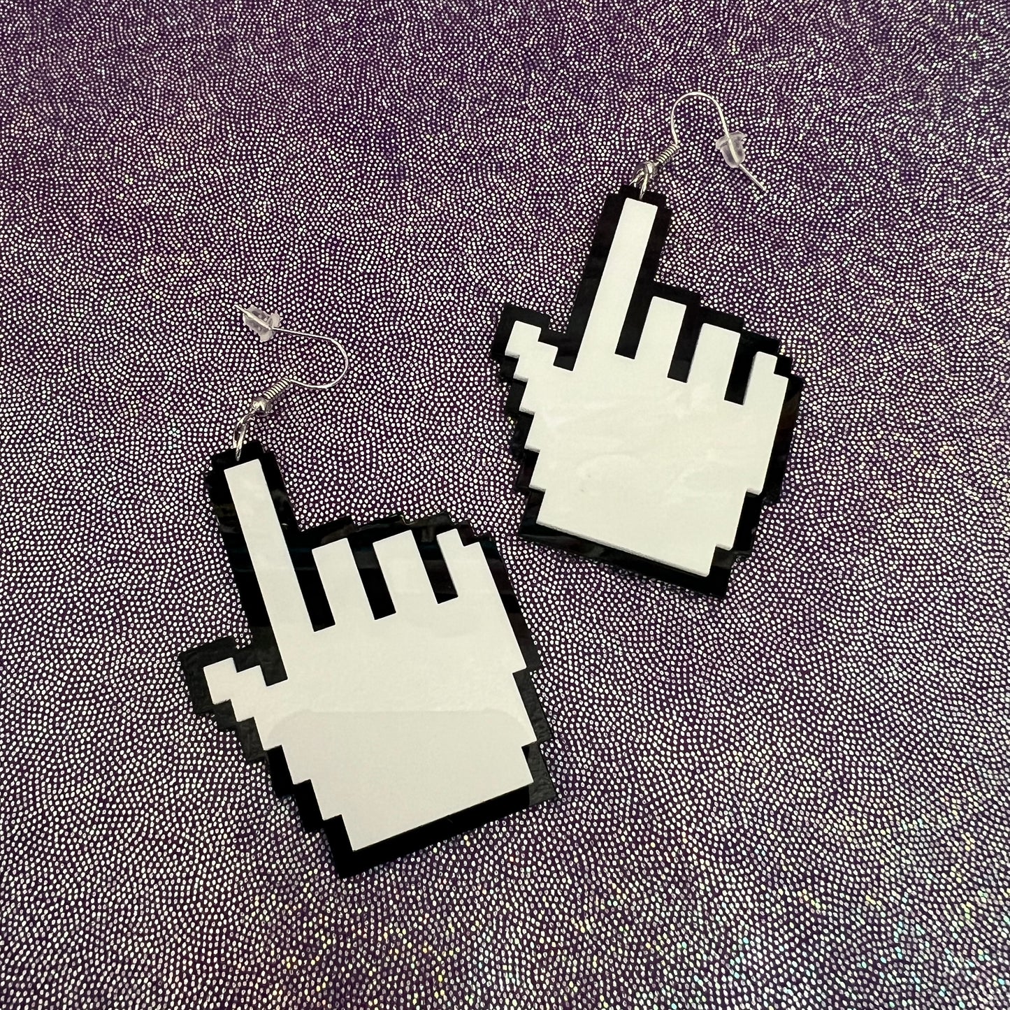 Point and Click Earrings