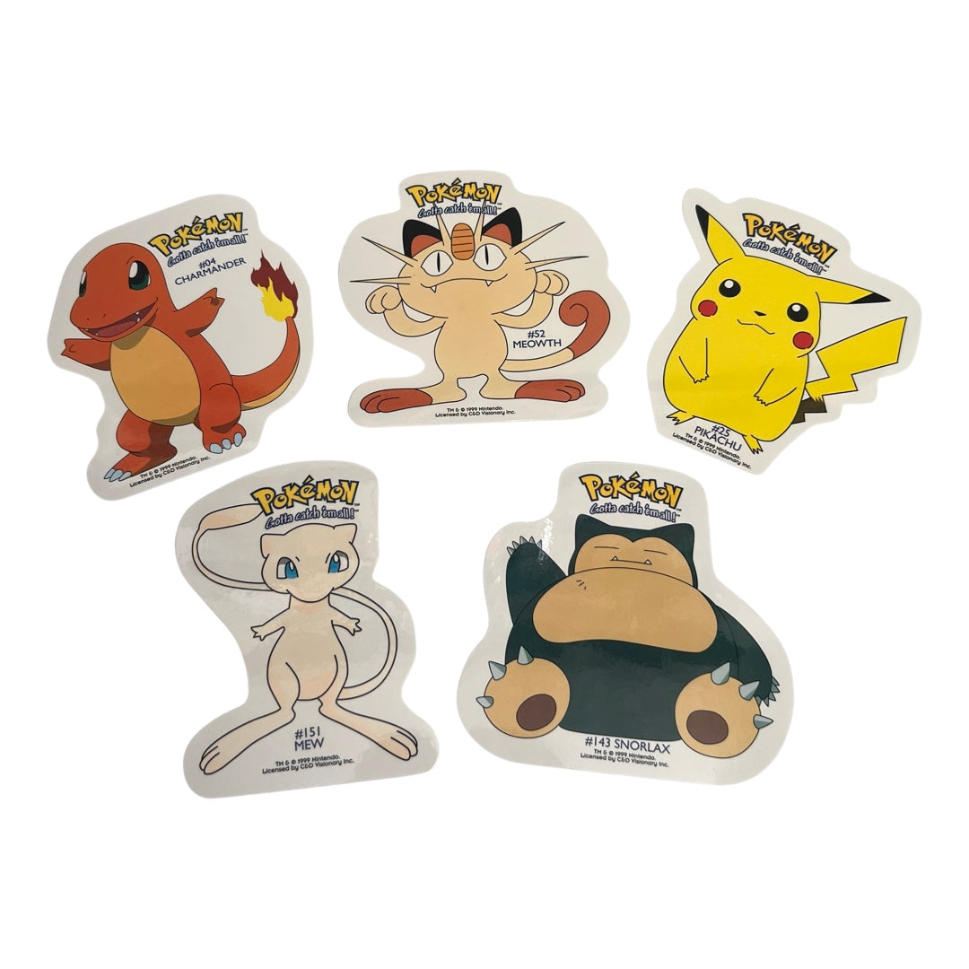 Pokémon Vintage Vinyl Sticker