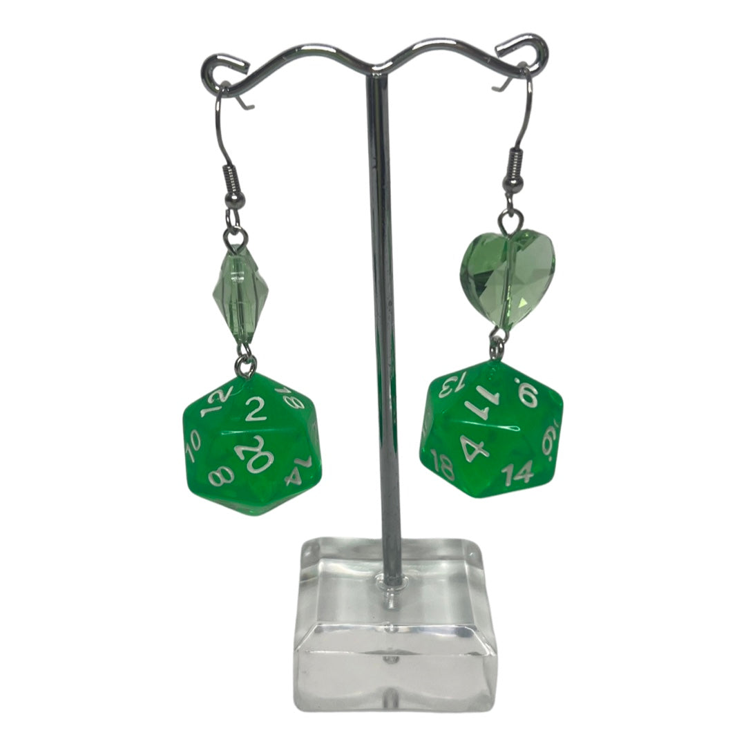 Roll for Love Earrings